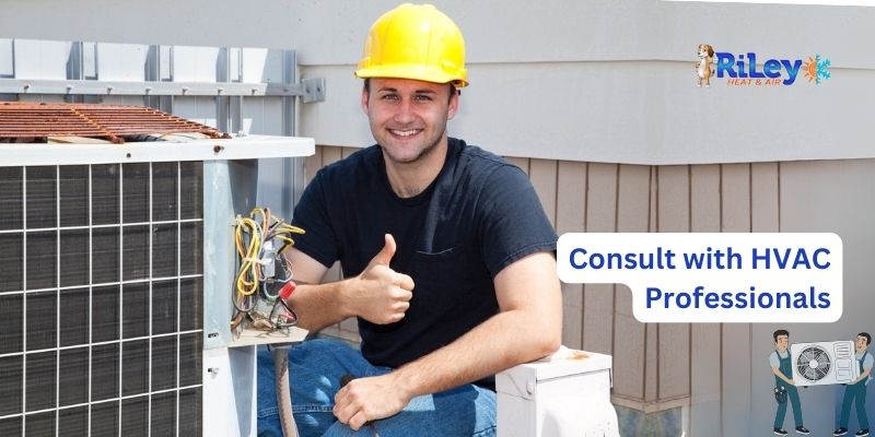 Consult with HVAC professionals