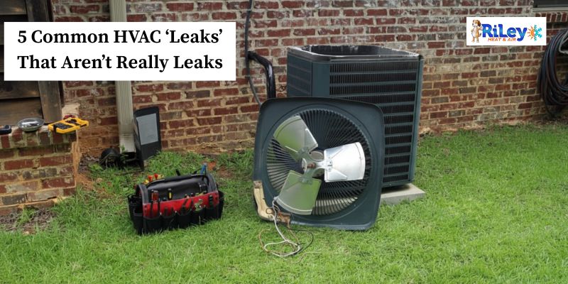 Leaking HVAC Unit? 5 Things Homeowners Mistake for ‘Leaks’ That Really Aren’t