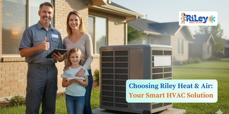 Choosing Riley Heat & Air Your Smart HVAC Solution