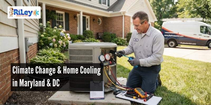 How Climate Change Is Reshaping Home Cooling Needs in Maryland & Washington, DC