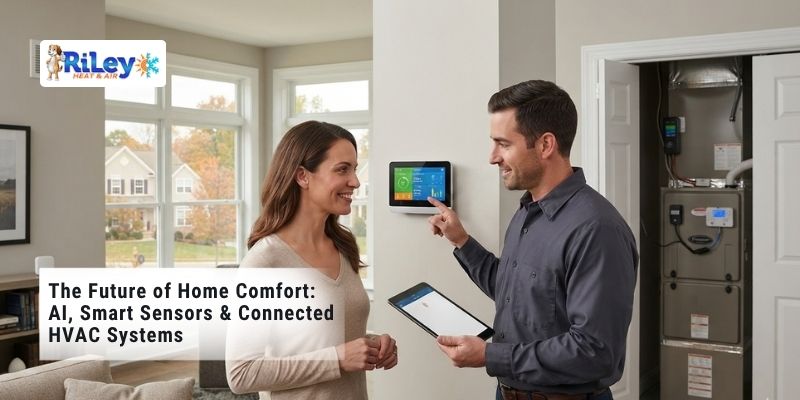 The Future of Home Comfort AI, Smart Sensors & Connected HVAC Systems