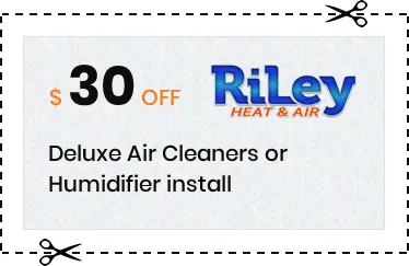 30% off on Deluxe Air Cleaners or Humidifier Installation in Maryland & Washington DC